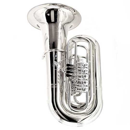 Tuba en sib eastman ebb825vgs 5/4 plateada 5 cilindros Tuba Eastman en sib ebb825vgs 5/4 plateada 5 cilindros