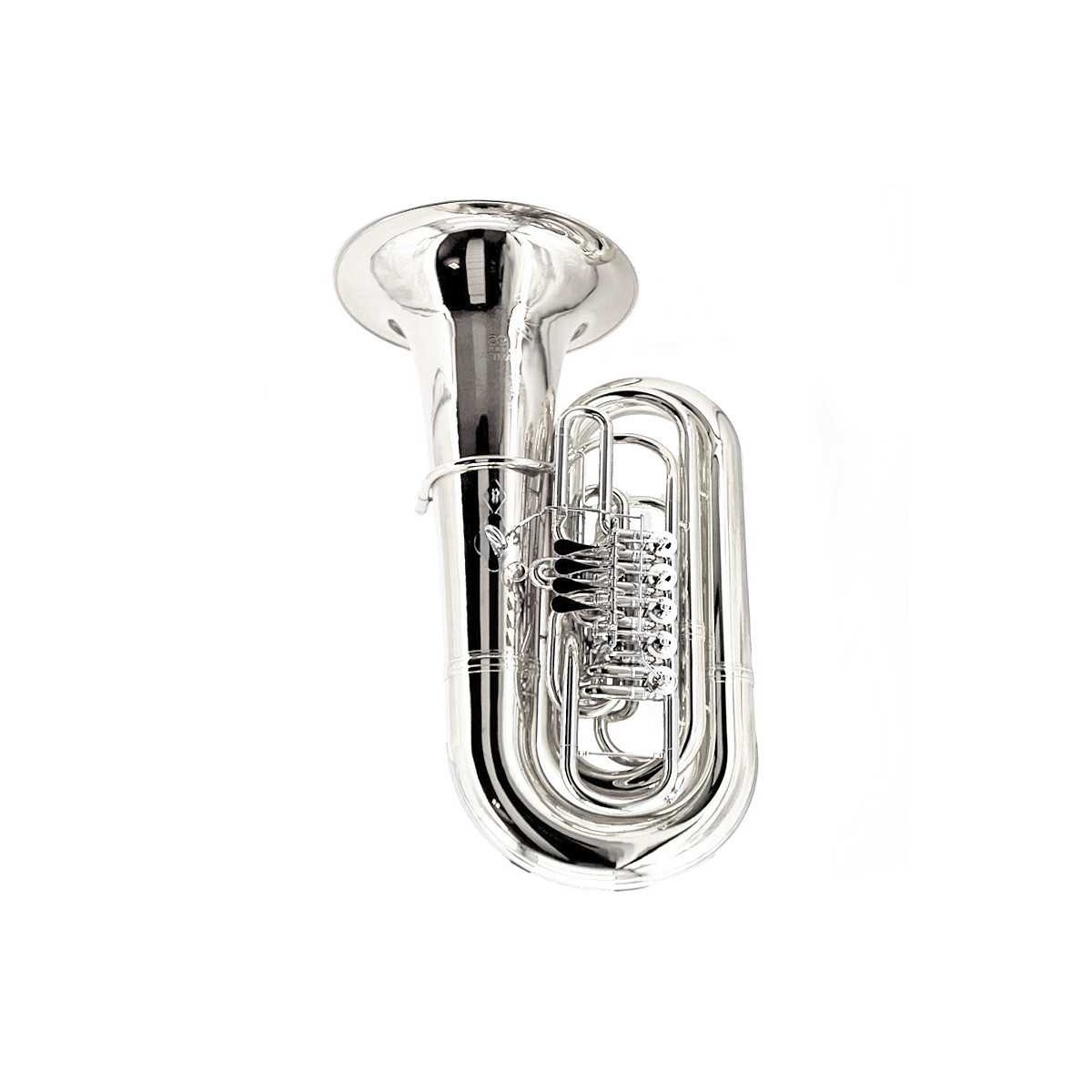 Tuba en sib eastman ebb825vgs 5/4 plateada 5 cilindros