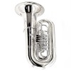 Tuba en sib eastman ebb825vgs 5/4 plateada 5 cilindros