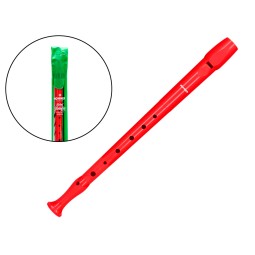 Flauta dulce Hohner roja