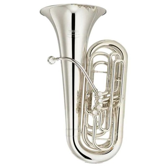 Tuba en do yamaha ycb621s plateada