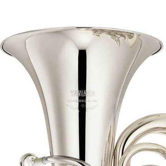 Tuba yamaha en do ycb621s plateada