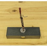 Bassoon miniature with stand and case