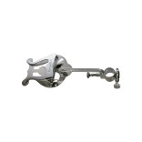 Curved, short trumpet stand.