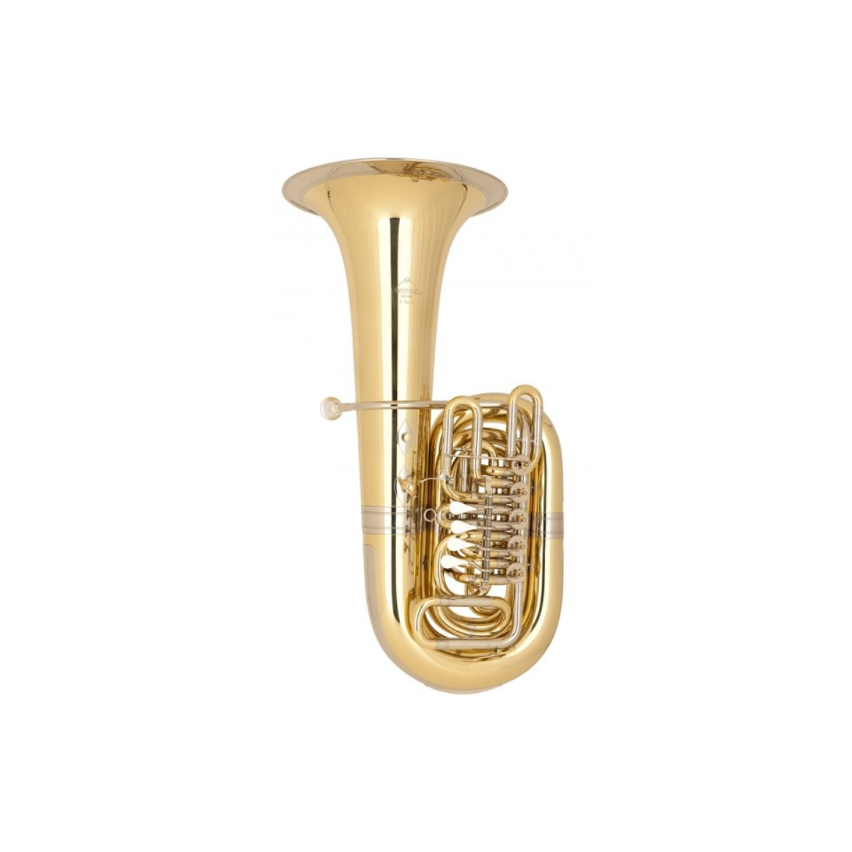 Tuba miraphone 86b 5 cilindros lacquered/goldmessing