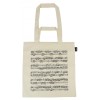 Bolsa música partitura beige