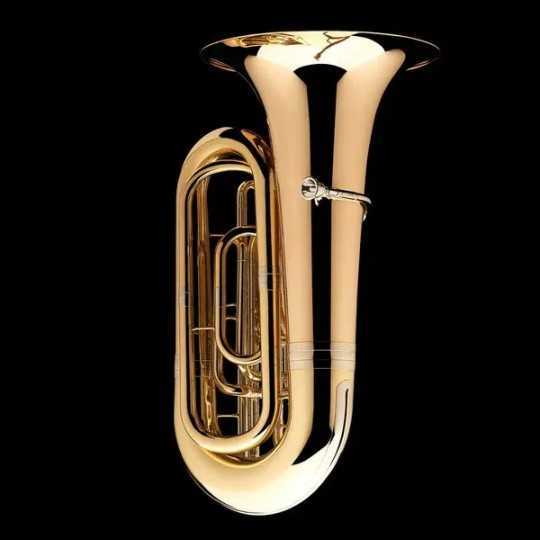 Tuba in Bb Wessex Viverna 4/4 lacquered 4 pistons + rotary valve TB480P