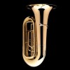 Tuba in Bb Wessex Viverna 4/4 lacquered 4 pistons + rotary valve TB480P