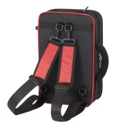 Estuche clarinete rojo hb181 mochila