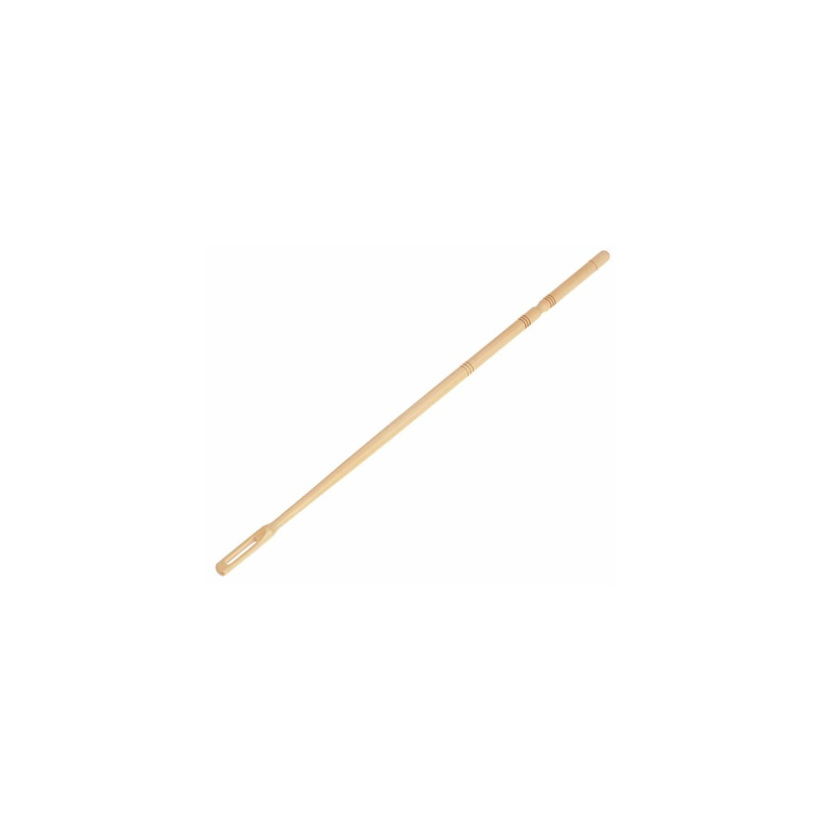 Clean rod for wooden transverse flute