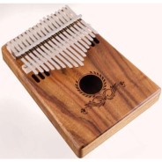 Kalimba de madera con funda