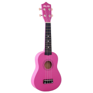 Ukelele soprano rosa fucsia ma kai + funda, púa y cuerda recambio