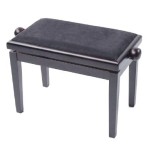 Banqueta piano/teclado regulable palosanto mate