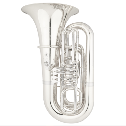 Tuba en sib eastman ebb623s plateada 4/4