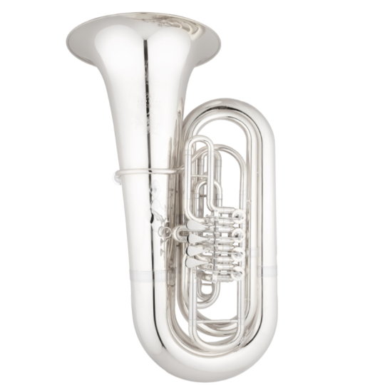 Tuba in Bb Eastman EBB562S silver plated 4/4