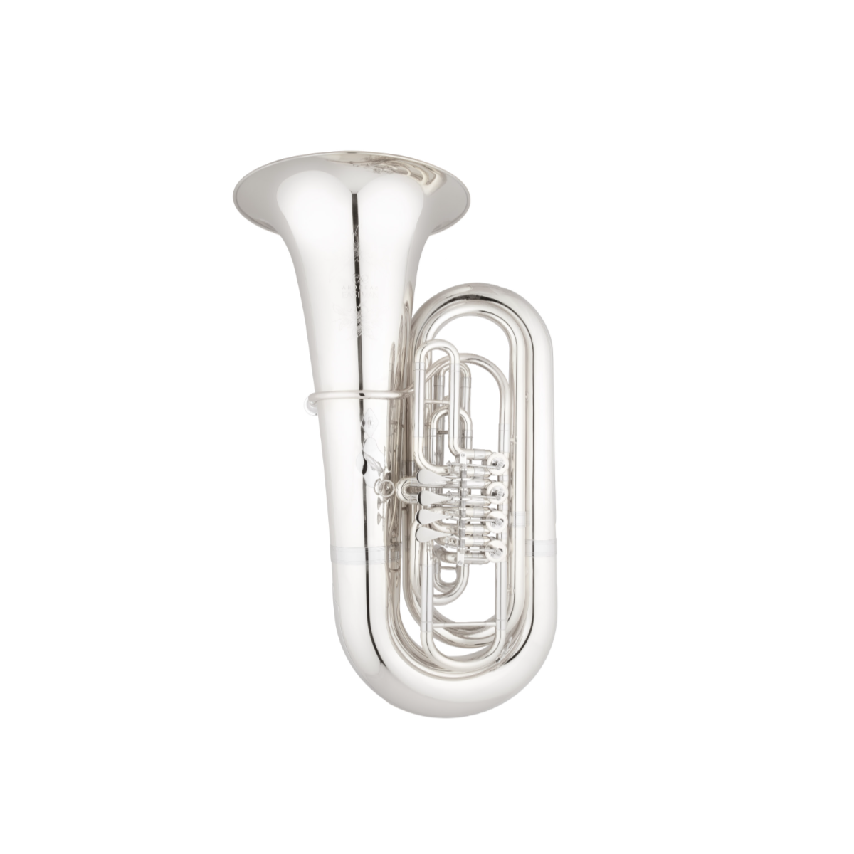 Tuba en sib eastman ebb562s plateada 4/4