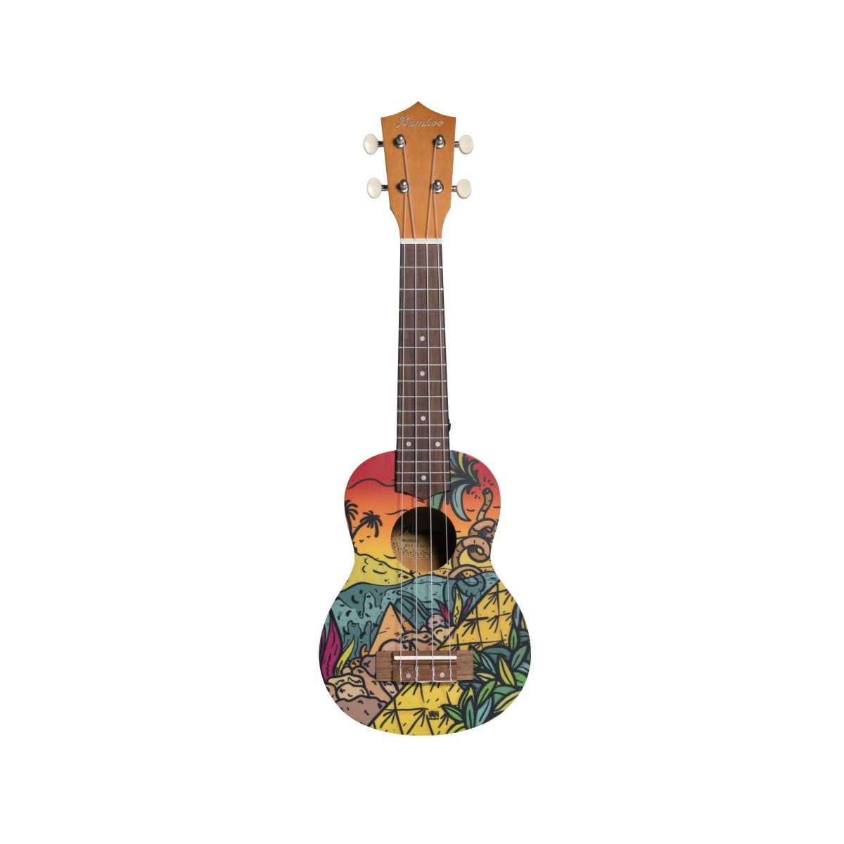 Ukelele soprano bamboo caribe