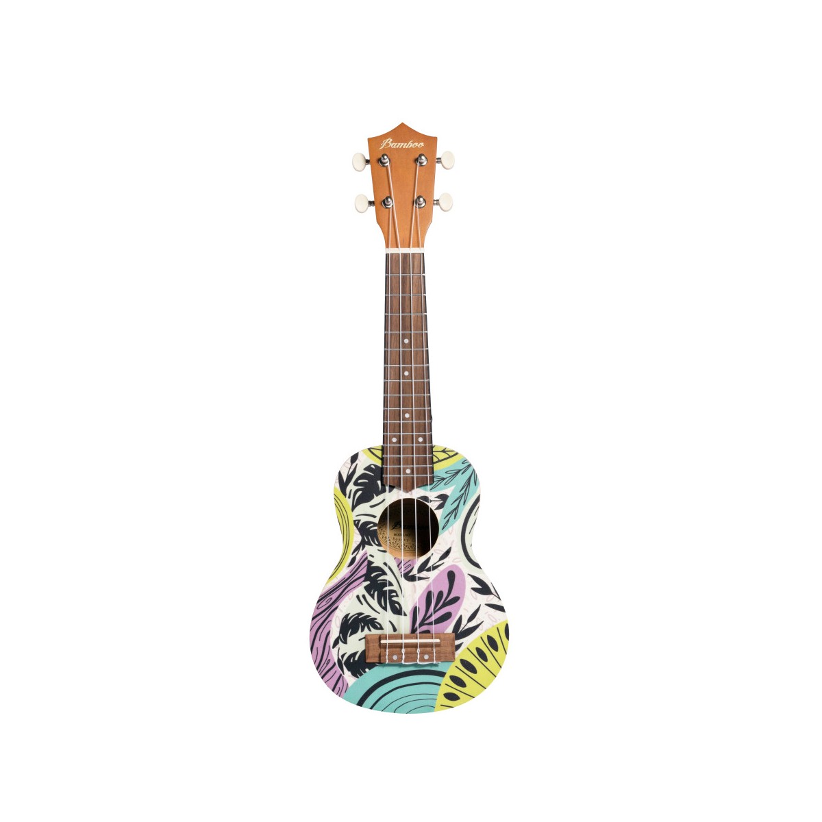 Ukelele soprano bamboo beauty color