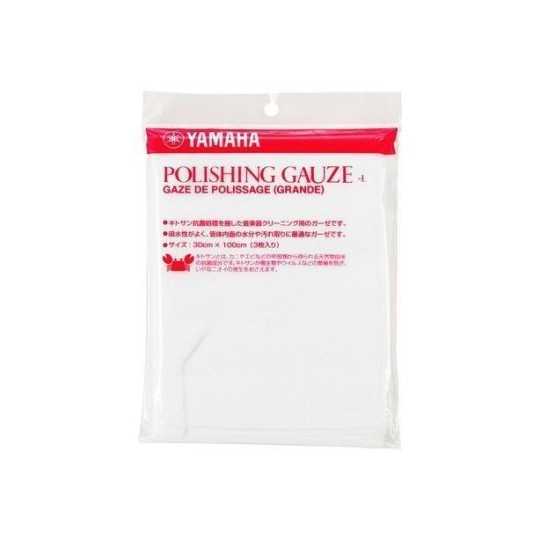 Cleaning cloth Yamaha white polishing gauze L (large)