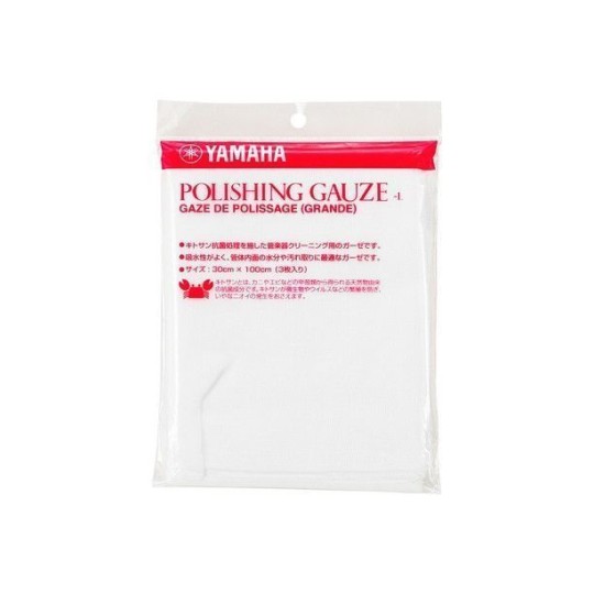 Paño limpiador yamaha polishing gauze blanco l (grande)