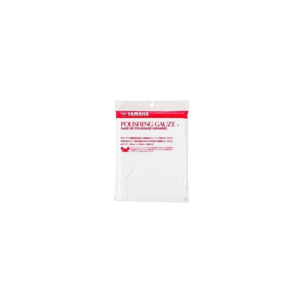 Cleaning cloth Yamaha white polishing gauze L (large)