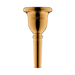 Tuba mouthpiece Laskey American gold-plated shank