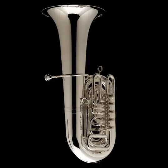 Tuba en Do Wessex Mahler plateada 5 cilindros TC470s