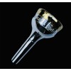 Tuba mouthpiece Mercer&Barker MBUZ 5 Lone Star with gold rim