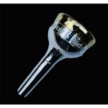 Tuba mouthpiece Mercer&Barker MBUZ 5 Lone Star with gold rim
