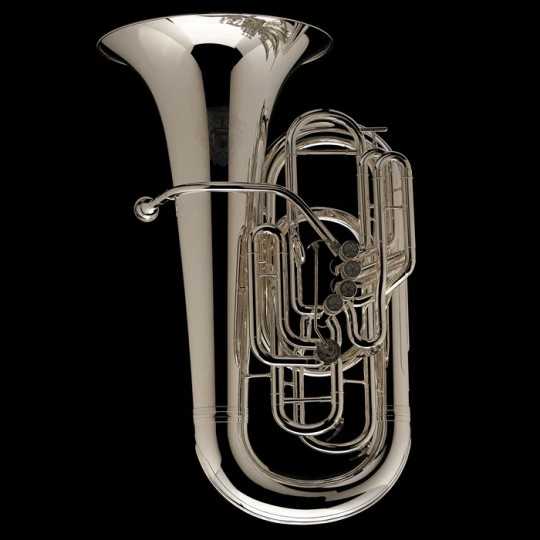 Tuba in E-flat Wessex Gnagey Silver Plated 4+1 TE465Ps