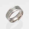 Anillo pentagrama 6 acero inoxidable oro