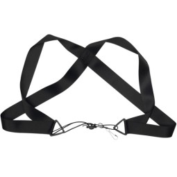 Fagot harness for children with metal carabiner.