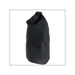 Tuba mouthpiece leather zipper case
