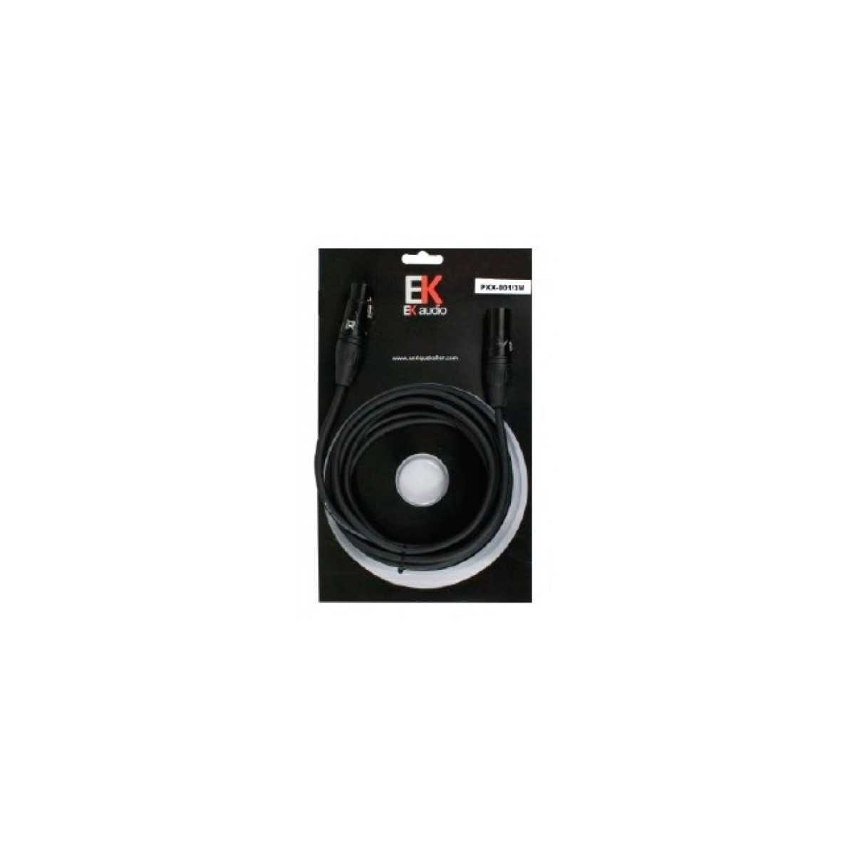 Cable xlr/xlr macho/hembra 3m ek
