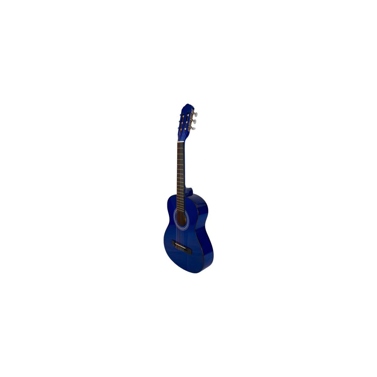 Guitarra clásica rocio 3/4 azul cadete