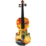 Violín 1/4 decorado kinglos