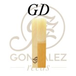 Gonzalez GD filed cut clarinet reed 3 1/4