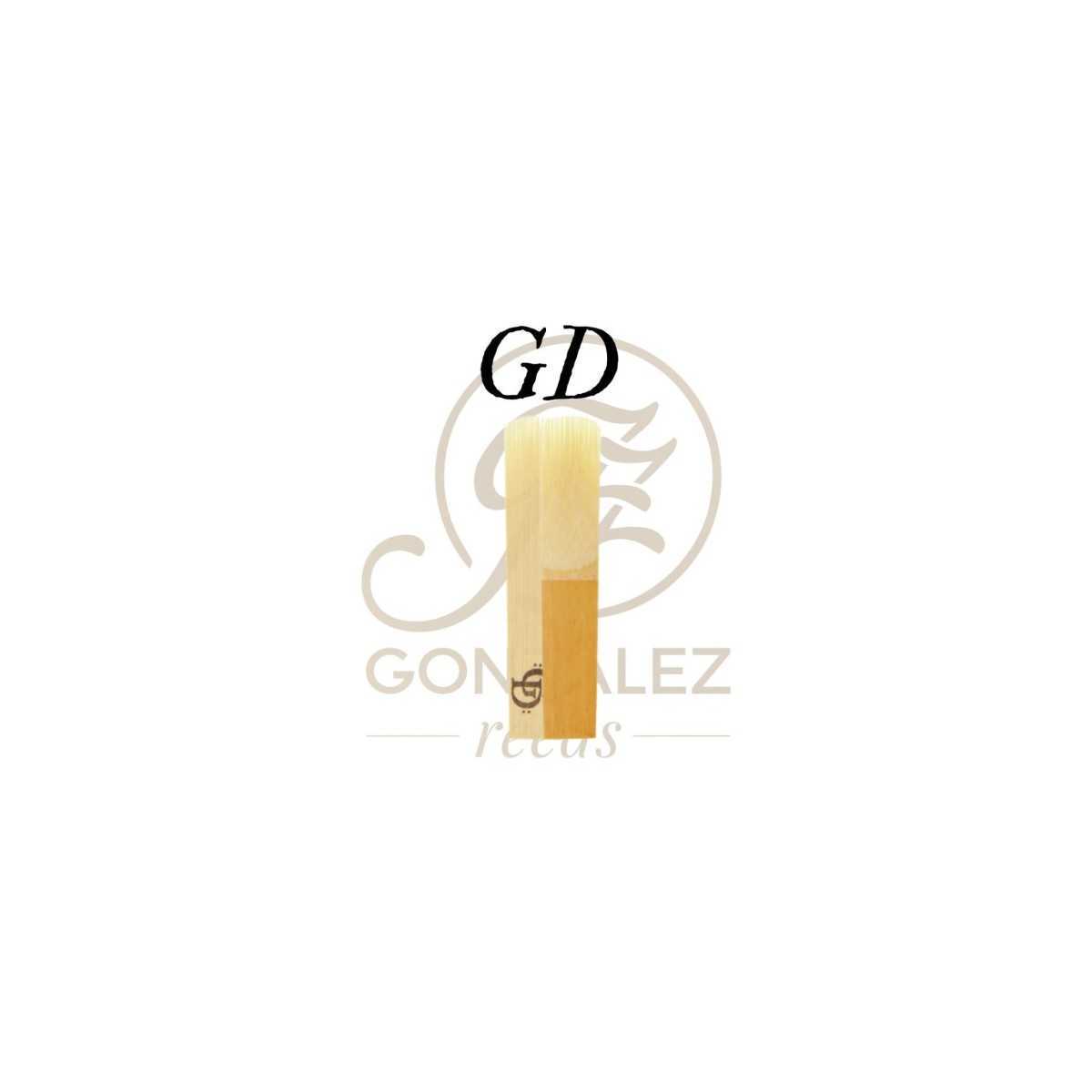 Reed for clarinet Gonzalez GD filed cut 3 1/2