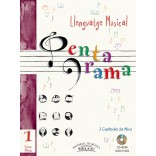 STAVE MUSICAL LANGUAGE MEDIUM DEGREE 1 + CD (VALENCIAN) - CUSTODIO DE ALBA, JOSEP