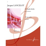 20 ESTUDIOS FÁCILES PARA CLARINETE - LANCELOT