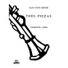 THREE PIECES FOR CLARINET OR Bb SAXOPHONE AND PIANO - PONS, JOAN