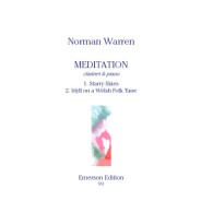 Meditation para clarinete y piano - Norman Warren (Emerson)