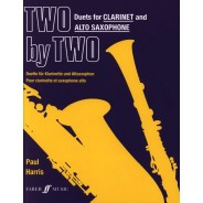 Two by Two. Duos para Clarinete y Saxo Alto/Requinto - Paul Harris