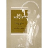 5 piezas breves OP.39 para flauta y piano - Jules Mouquet