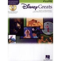 Libro Disney greats para flauta con audio