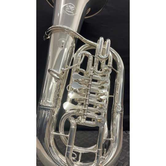 Bombardino Bb Octavia Wessex ER700HP 4 + 1 silver cylinders