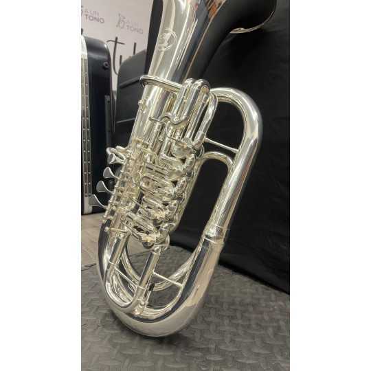 Bombardino Bb Octavia Wessex ER700HP 4 + 1 silver cylinders