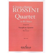 QUARTET IN BB MAJOR, CUARTETO SAXO - ROSSINI, GIOACCHINO/DITTRICH, TIBOR