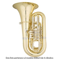Tuba in B flat Eastman EBB624 lacquered 5/4