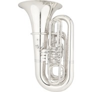 Tuba en sib eastman ebb624s plateada 4/4